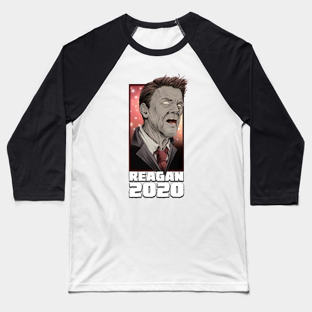 Reagan 2020 Baseball T-Shirt by willblackb4